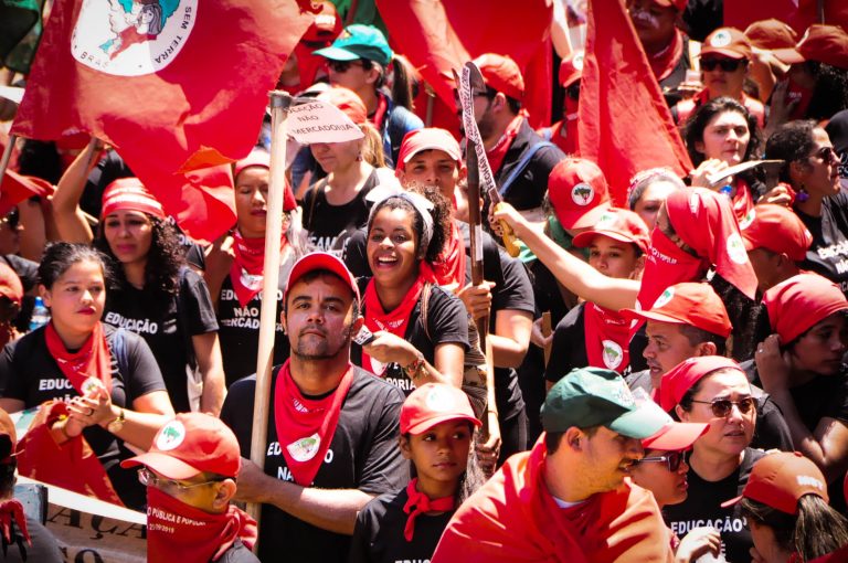 Massdemonstrationer i Brasilien