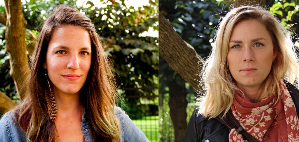 Itza Orozco Svensson och Sanna Lucas. Foto: Sori Lundqvist