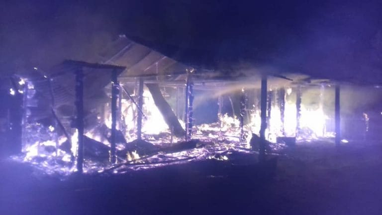 Attack mot urfolksby i Guatemala