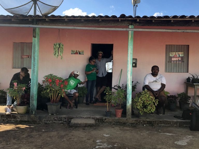 Spännande valnatt för våra praktikanter i Brasilien