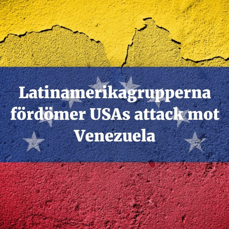 Latinamerikagrupperna fördömer USA:s attack mot Venezuela