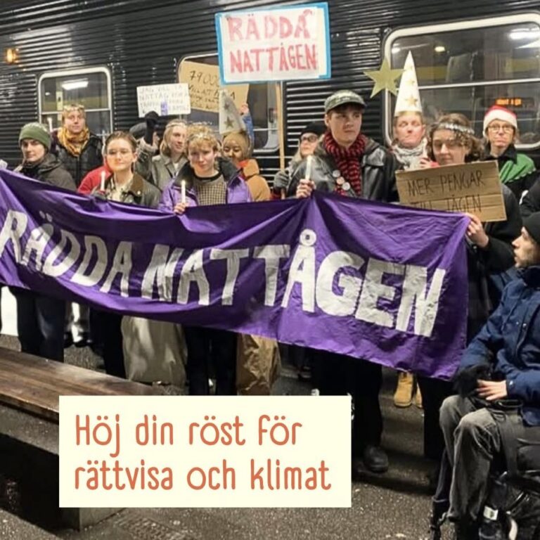 Kurstips: Höj din röst för klimat och rättvisa  – Färnebo folkhögskola