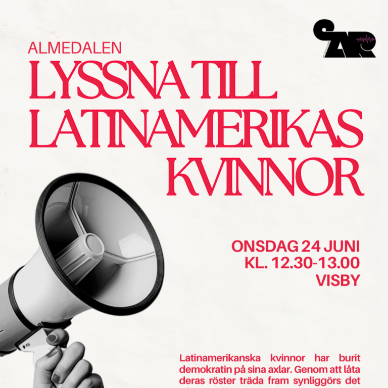 Latinamerikagruppernas bokprojekt på Almedalsveckan