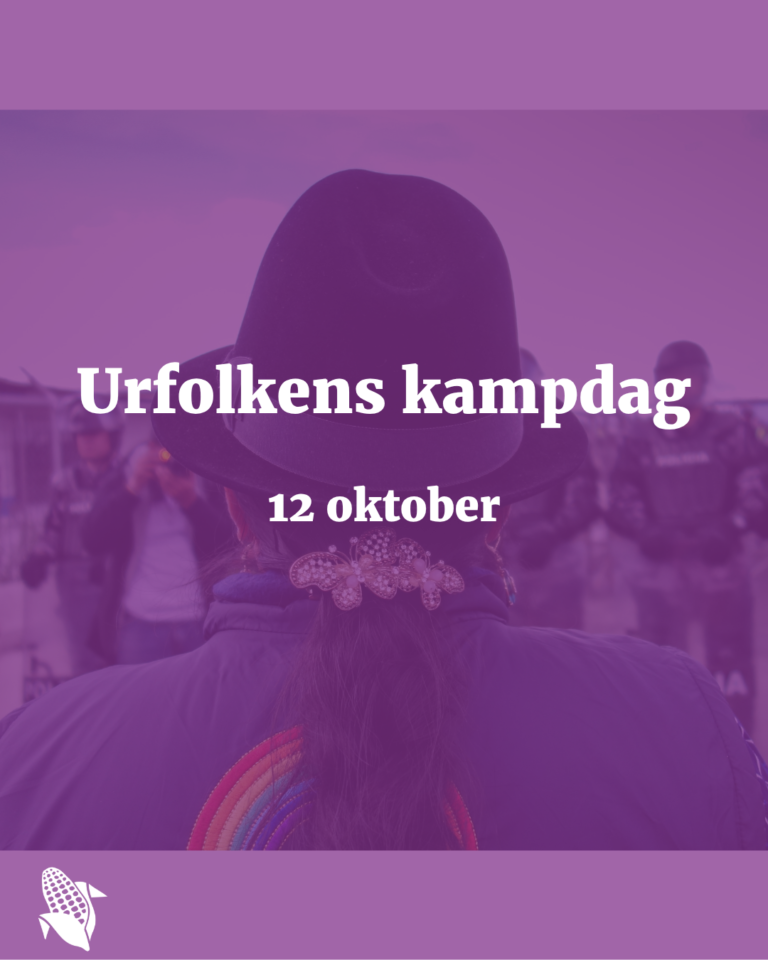 Urfolkens kampdag 12 oktober